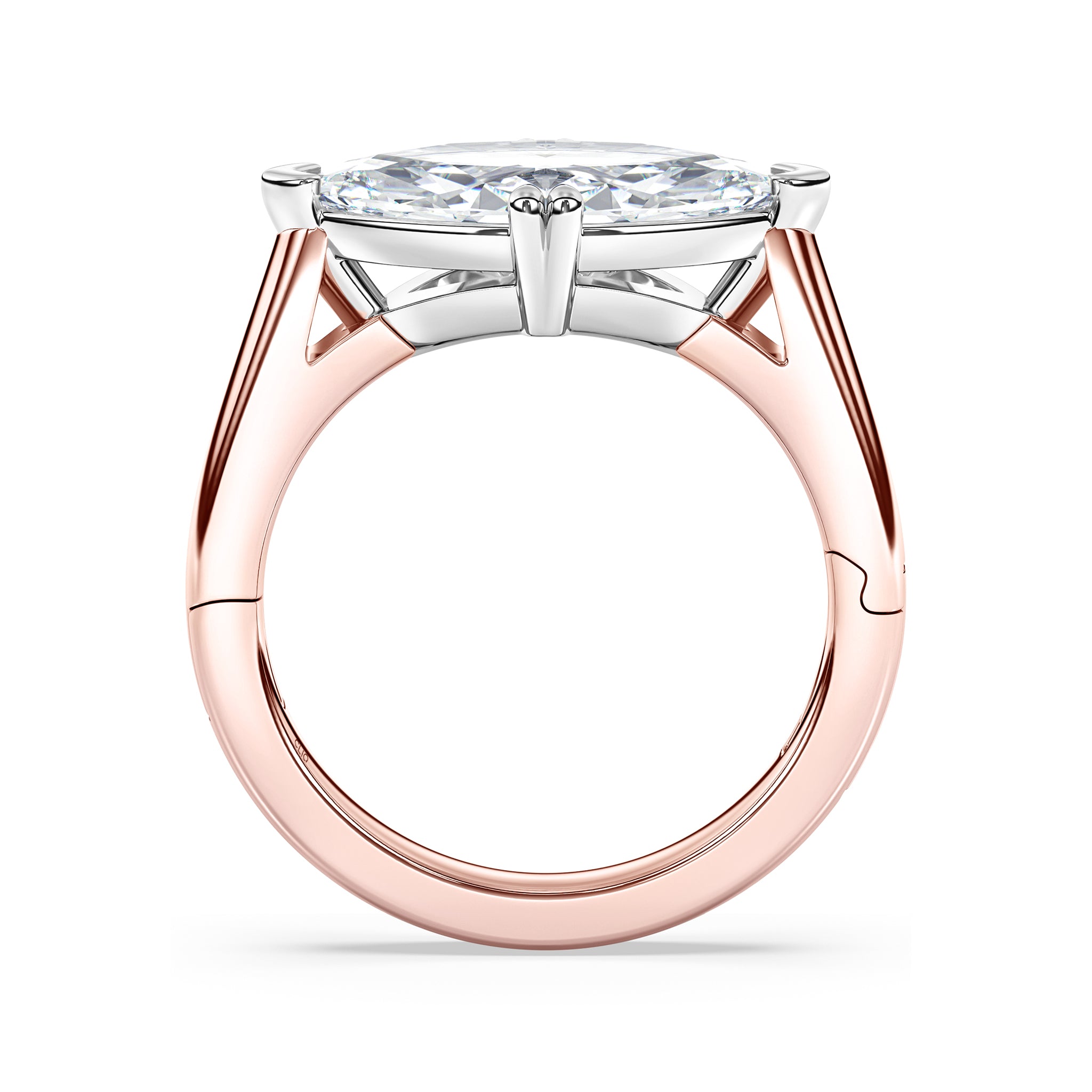 Campbell East | West Solitaire Engagement Ring