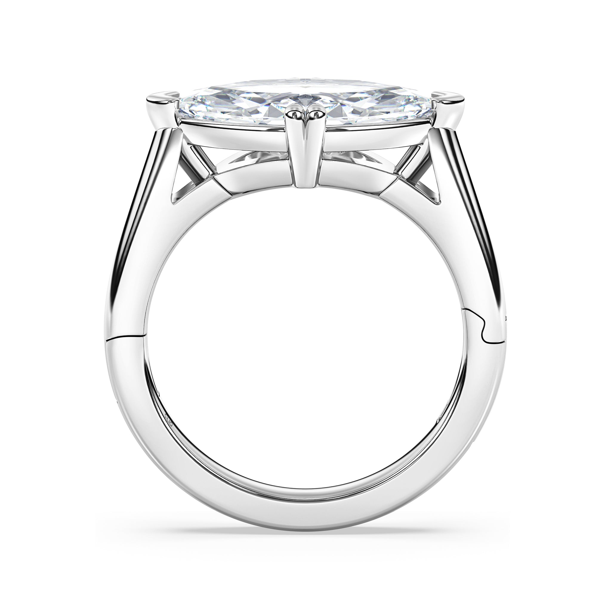 Campbell East | West Solitaire Engagement Ring