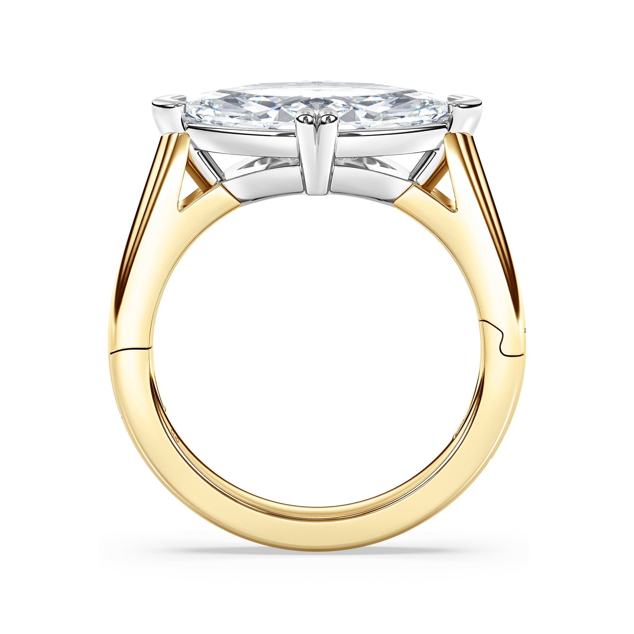 Campbell East | West Solitaire Engagement Ring