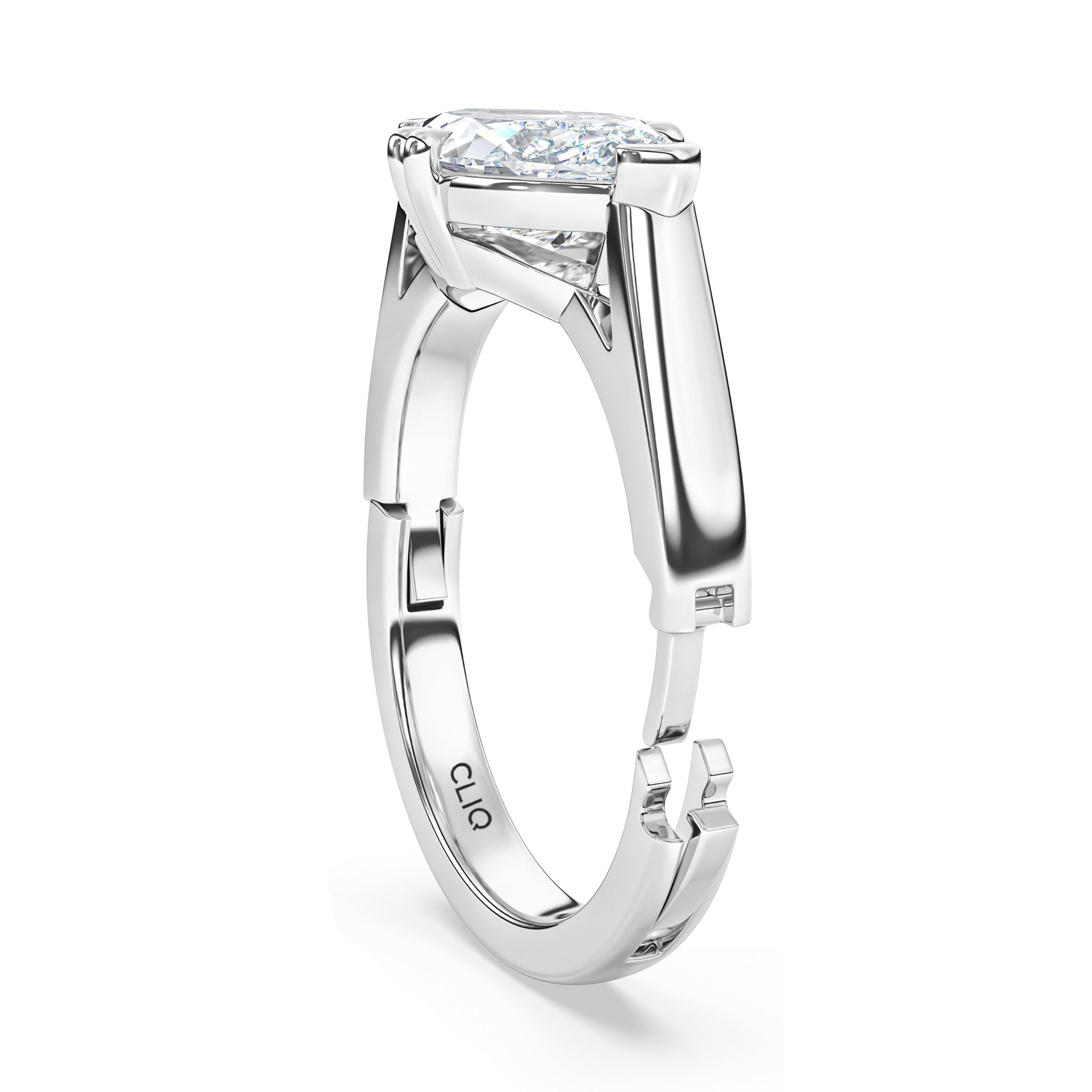 Campbell East | West Solitaire Engagement Ring