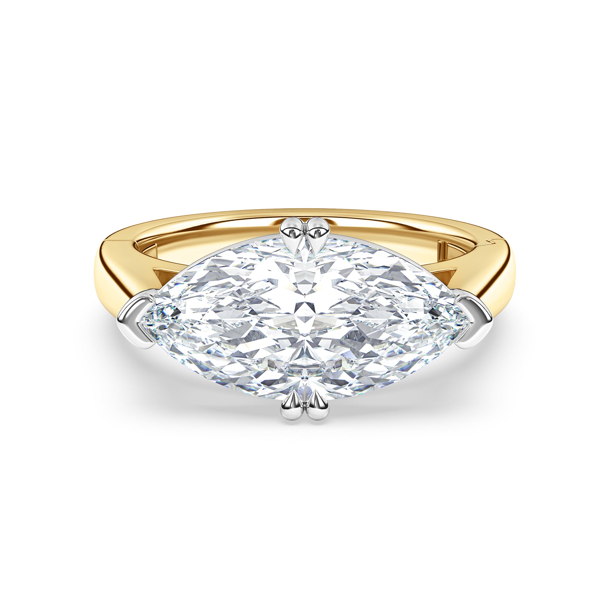 Campbell East | West Solitaire Engagement Ring