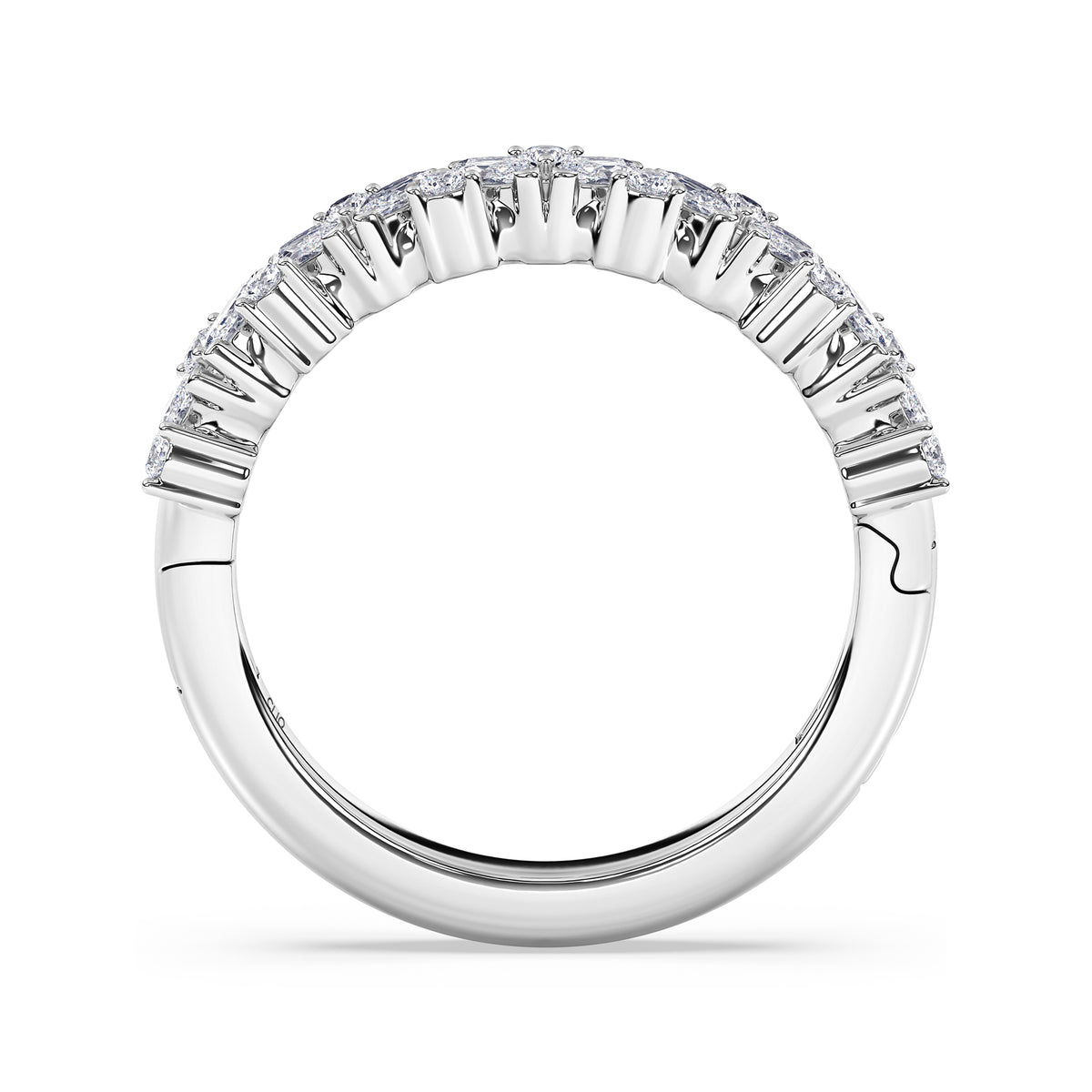Zoe Mixed Cut Diamond Band