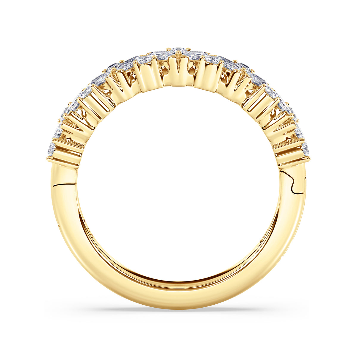 Zoe Mixed Cut Diamond Band