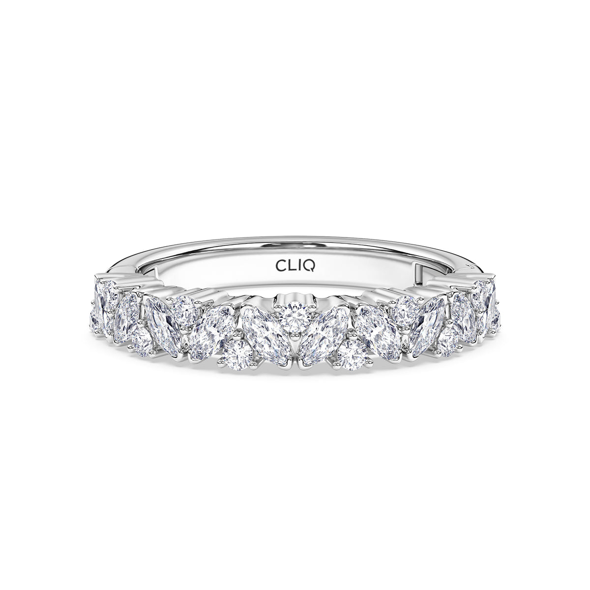Zoe Mixed Cut Diamond Band