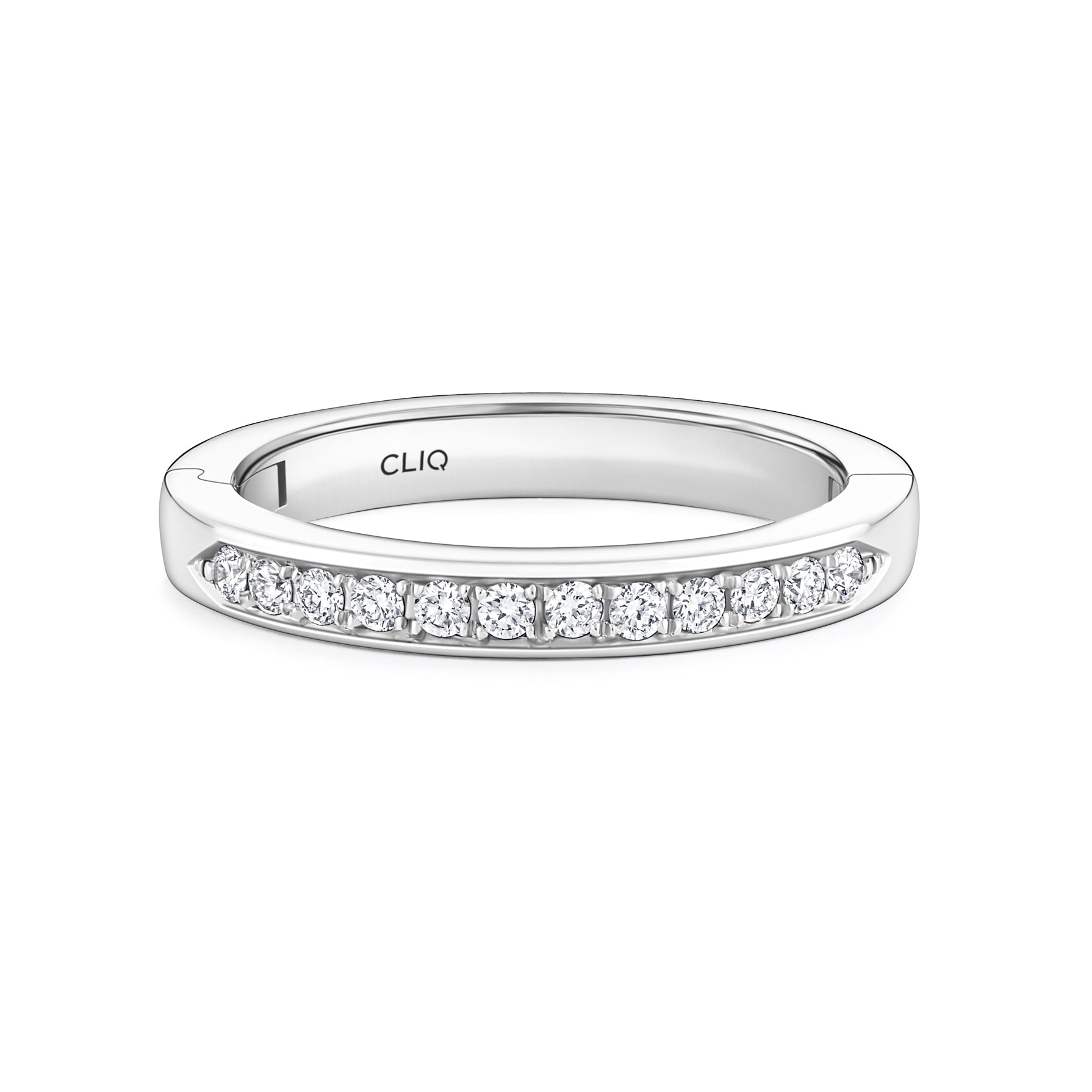 Fifth Ave. Single Row Diamond Band