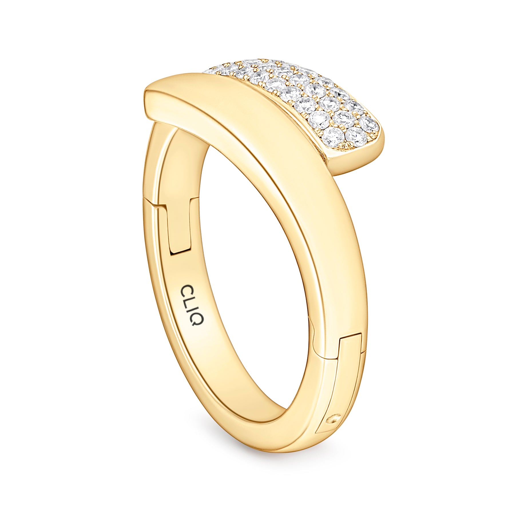 Harmony Pavé Diamond Bypass Band