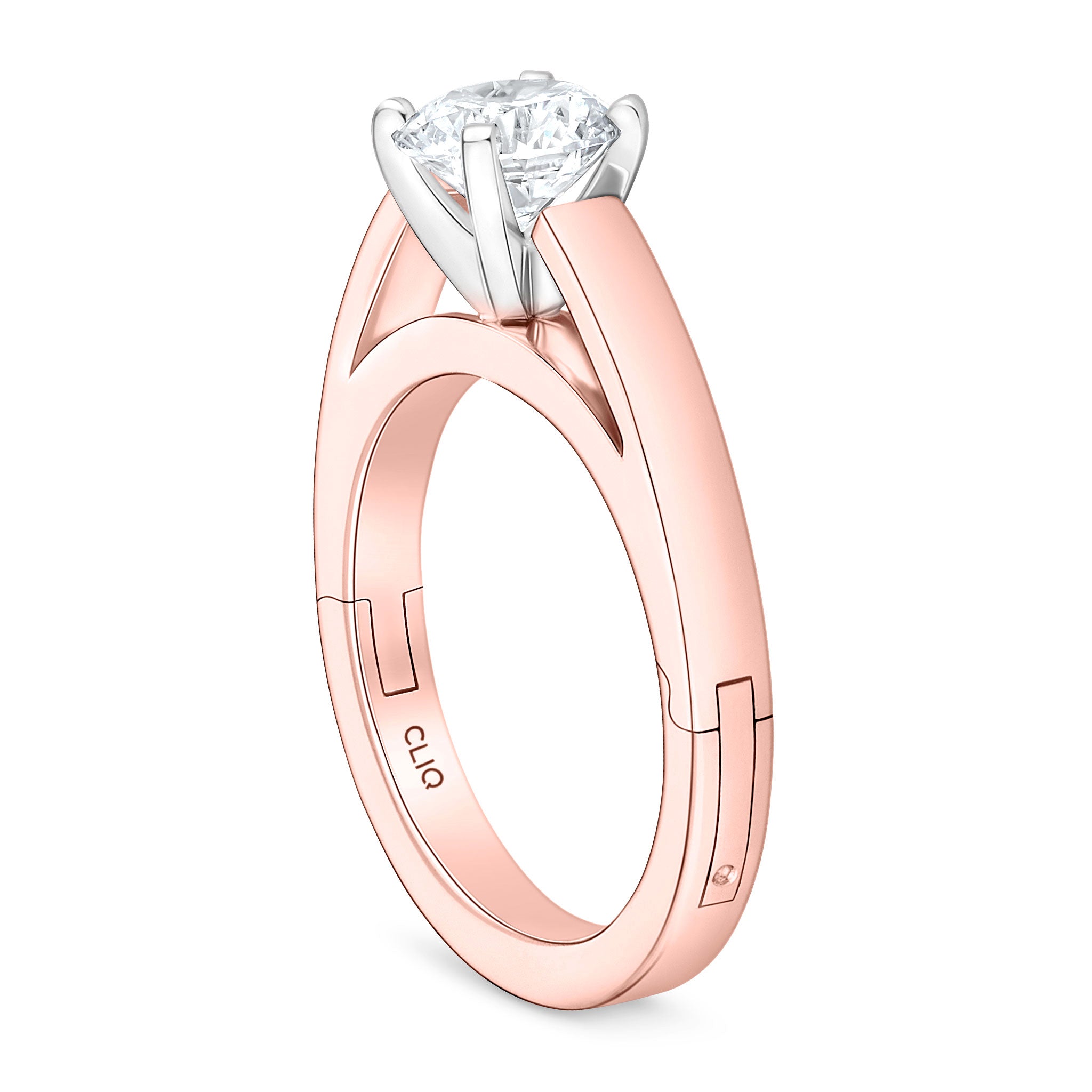 Airheart Cathedral Solitaire Engagement Ring