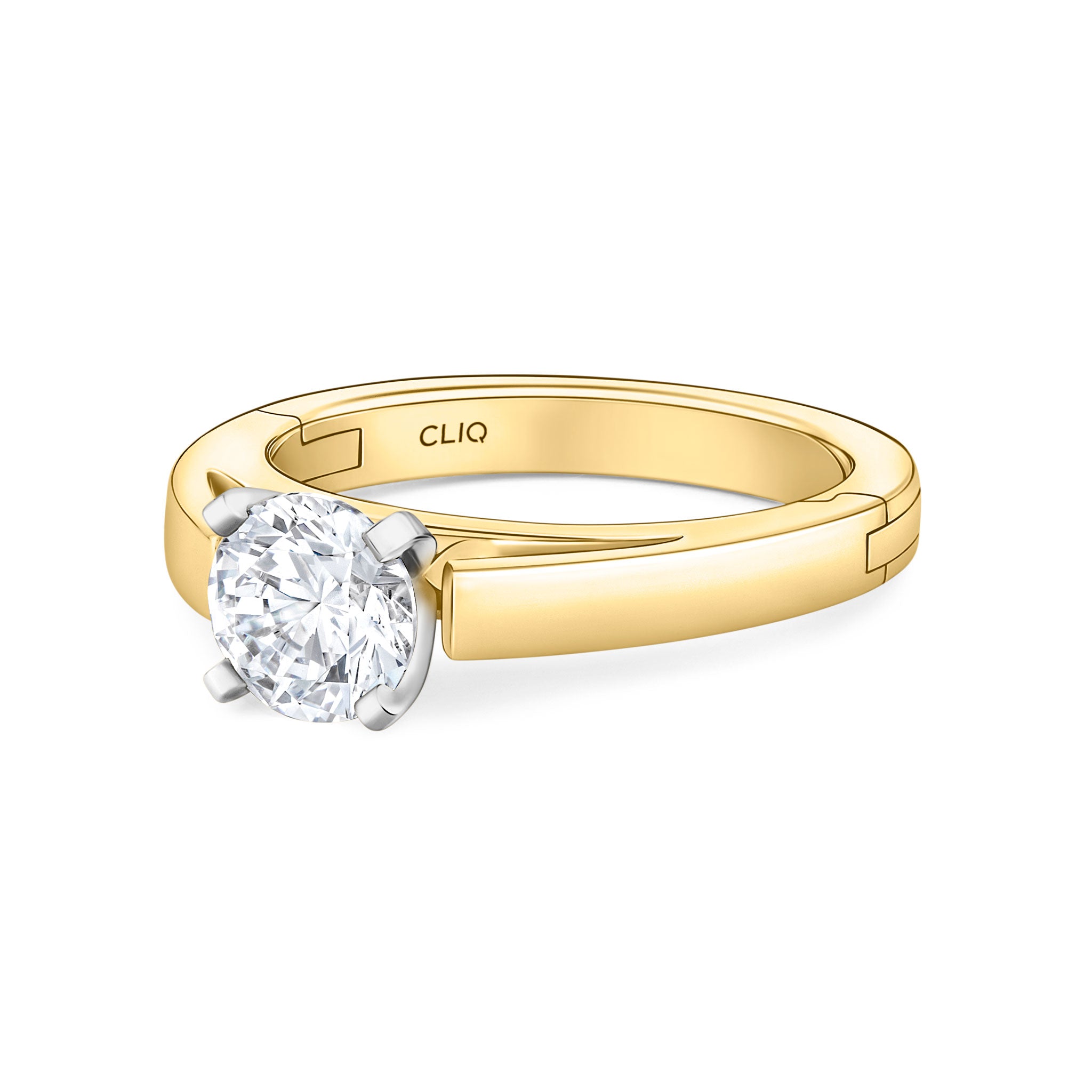 Airheart Cathedral Solitaire Engagement Ring