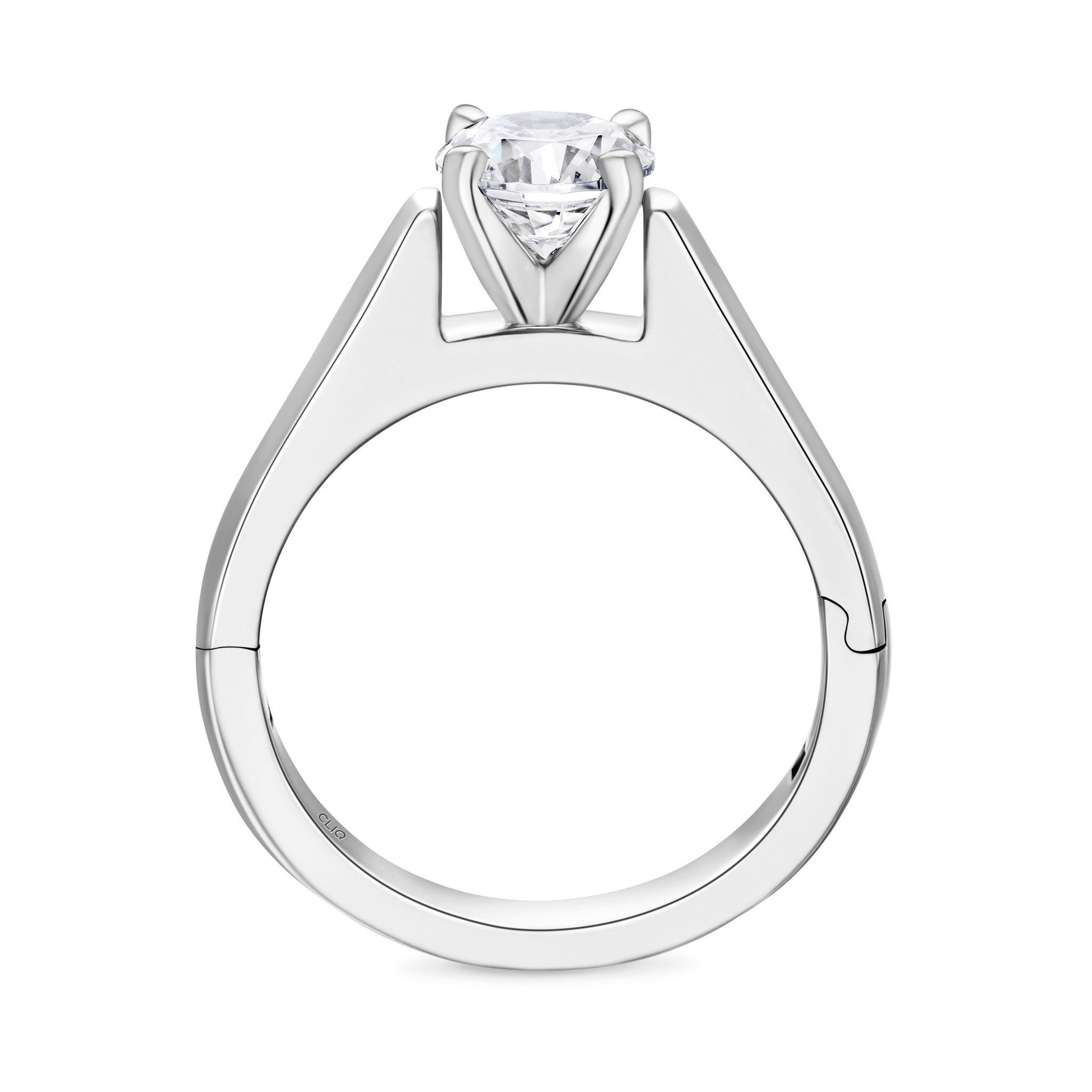 Castille Cathedral Solitaire Engagement Ring