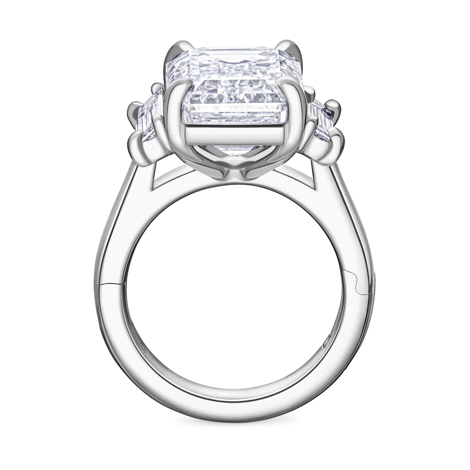 Hampton Three Stone Engagement Ring