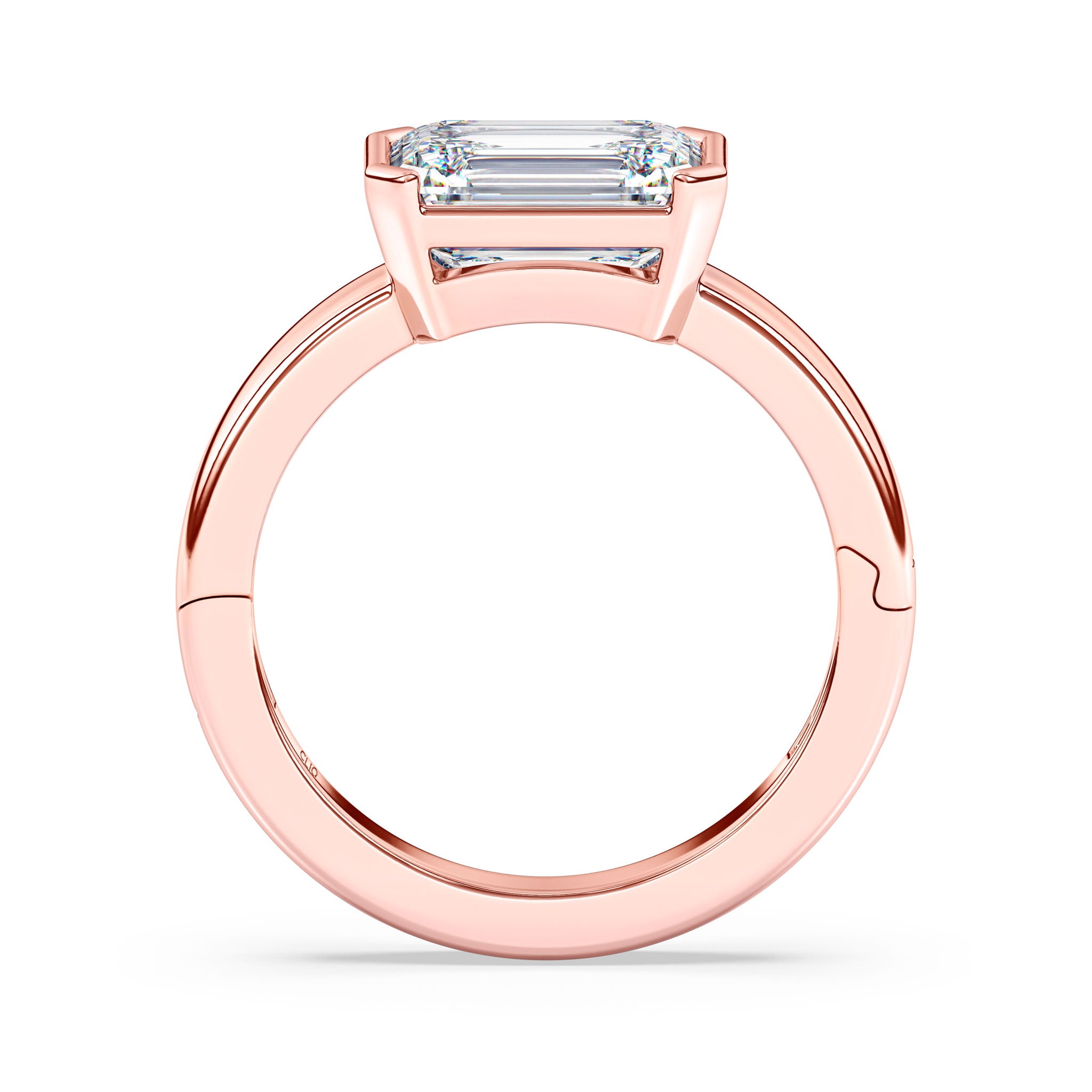 Vassar East | West Solitaire Engagement Ring