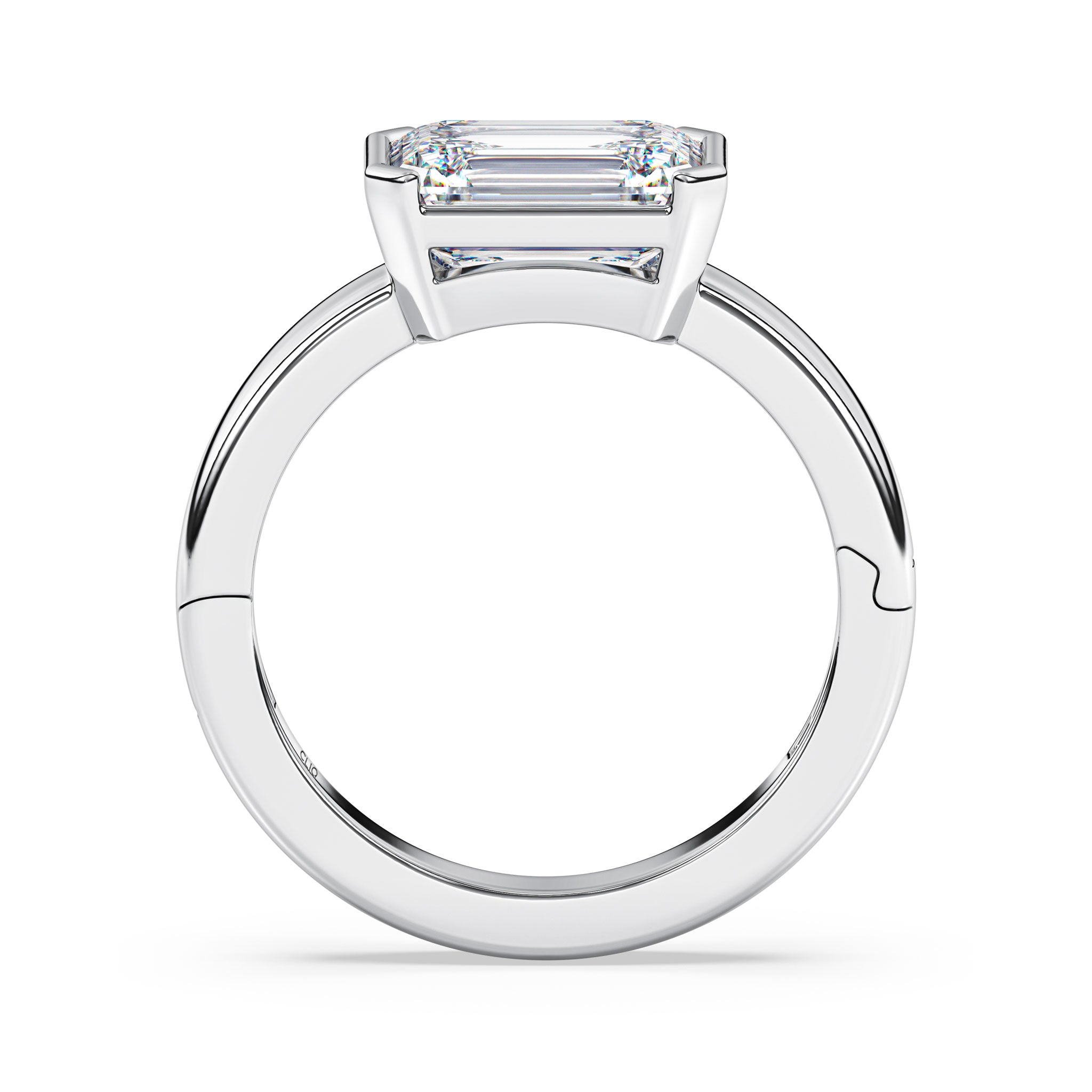 Vassar East | West Solitaire Engagement Ring