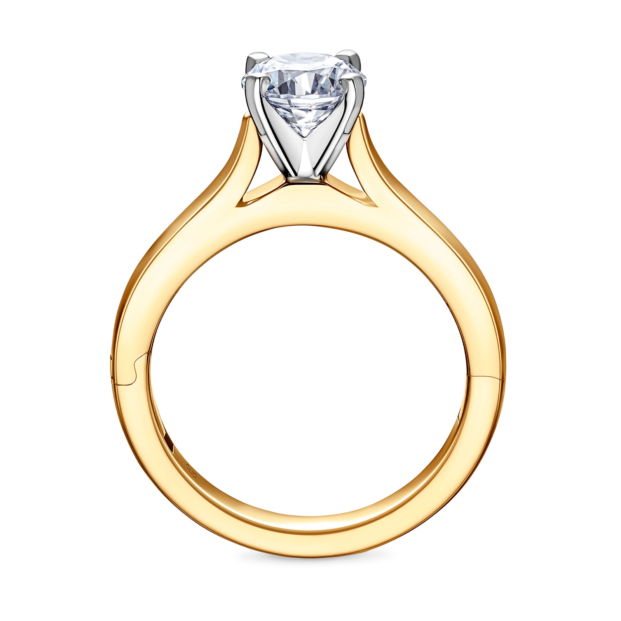 Verona Cathedral Solitaire Engagement Ring