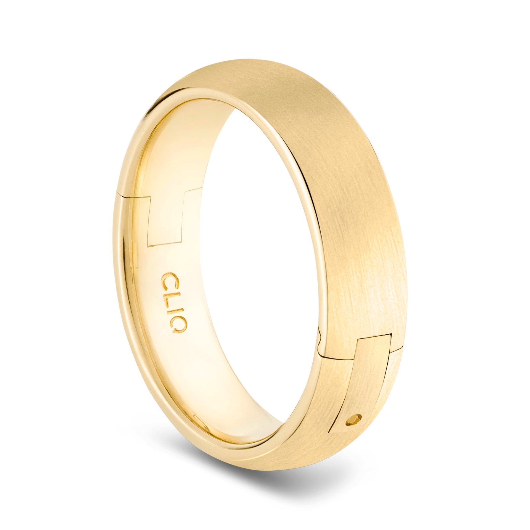 Comfort Fit Band with Matte Finish, 6mm