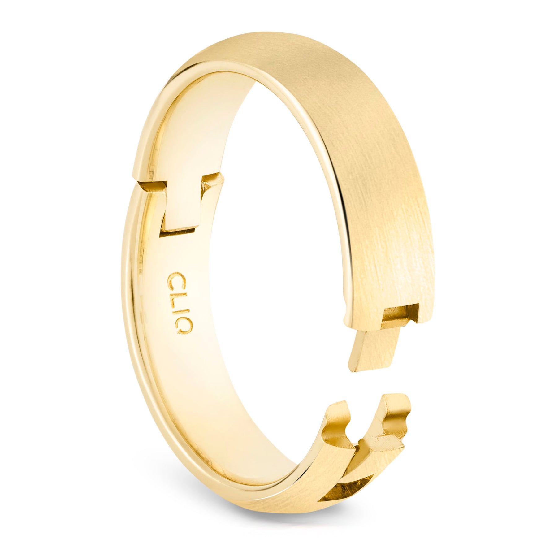 Comfort Fit Band with Matte Finish, 6mm