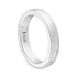 Classic Rounded Band with Matte Finish, 4mm