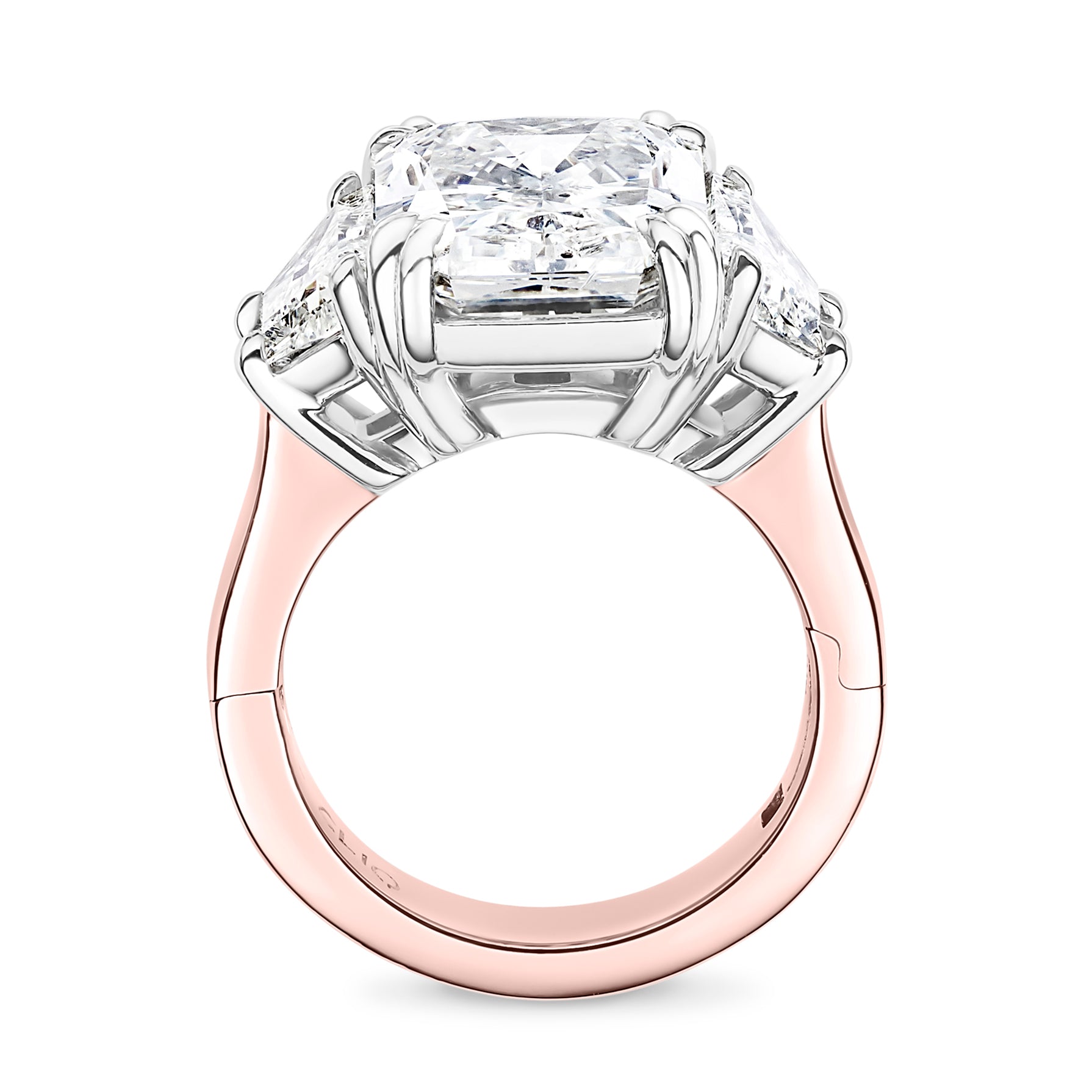 Merion Three Stone Engagement Ring