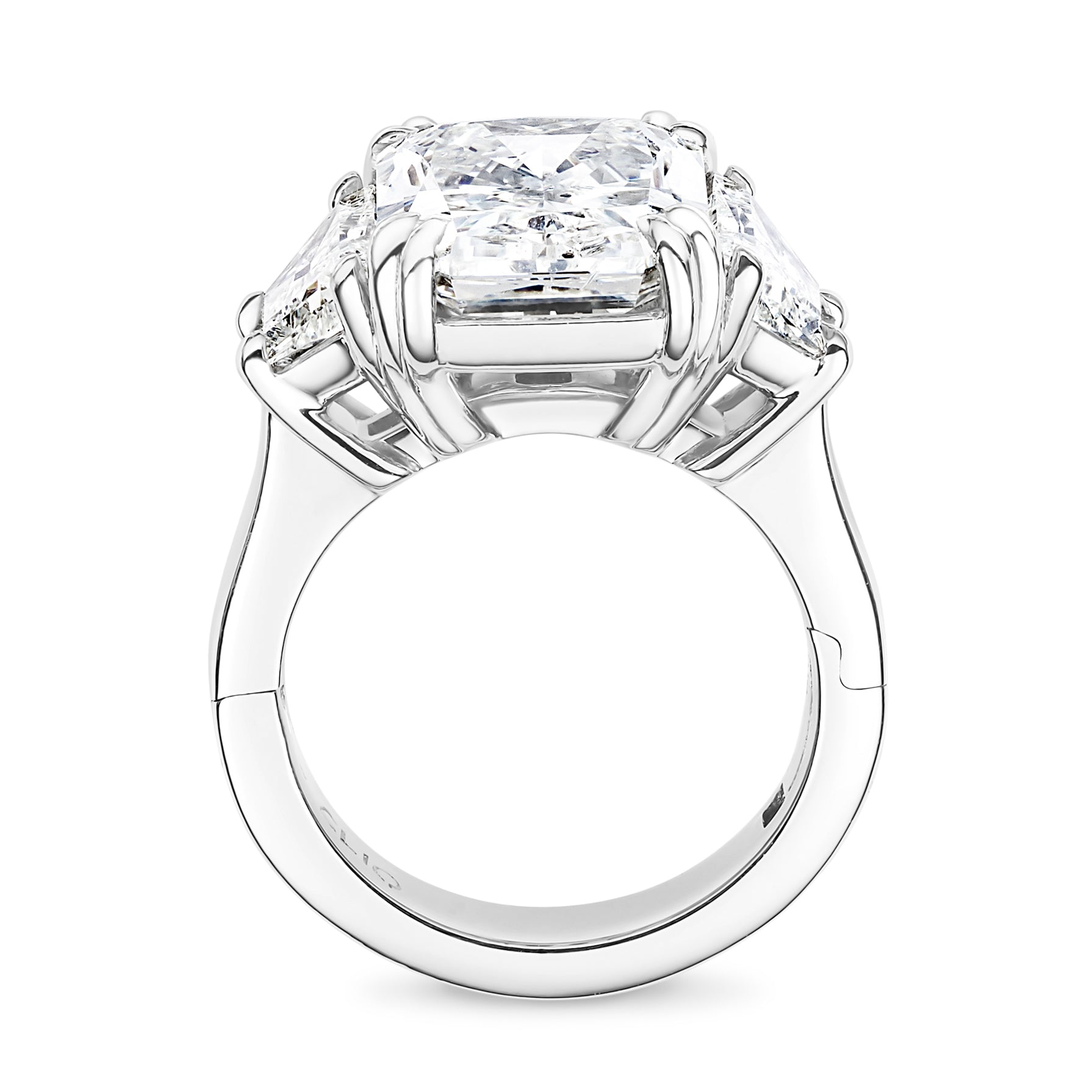 Merion Three Stone Engagement Ring