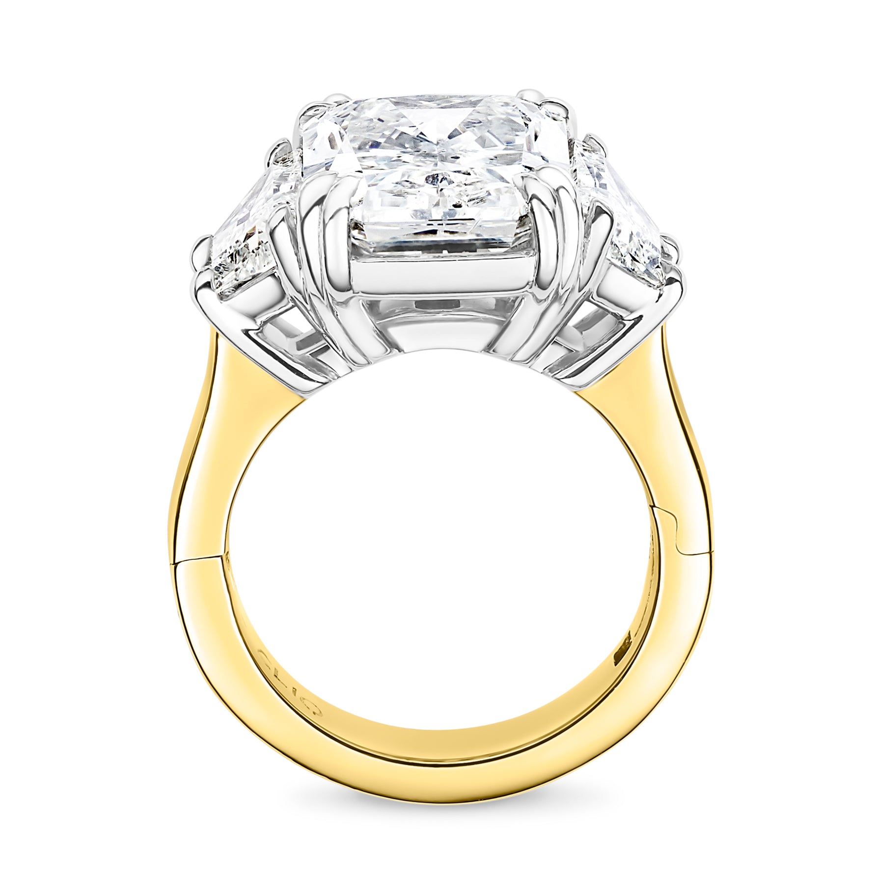 Merion Three Stone Engagement Ring