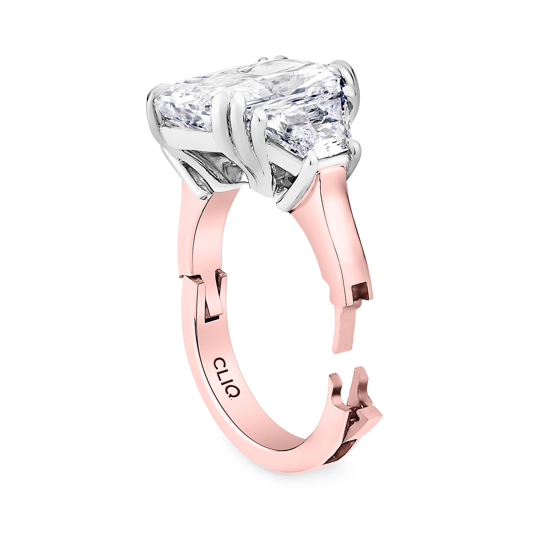 Merion Three Stone Engagement Ring