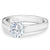 Highlight Solitaire Engagement Ring