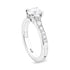Rialto Solitaire Engagement Ring with Side Stones