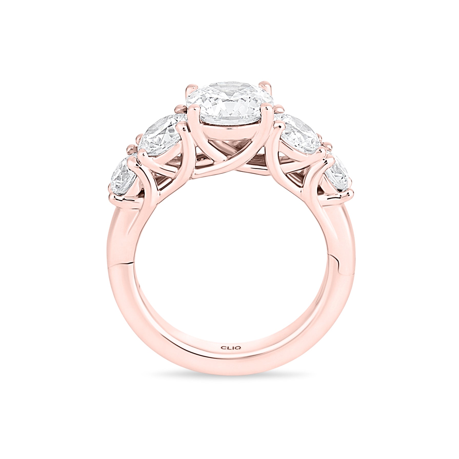 Trellis Five Stone Ring