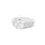 Patricia Solitaire Engagement Ring with Side Stones